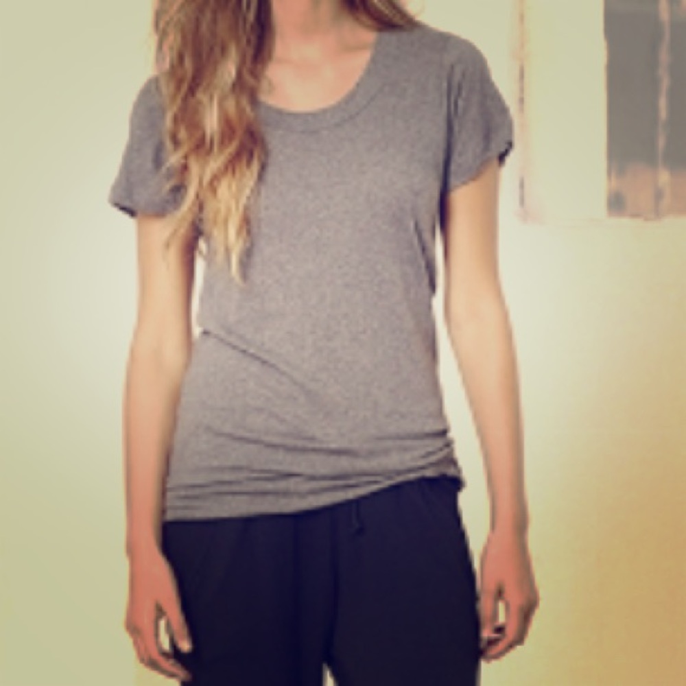 LNA Soft Crew Neck Tee -Grey